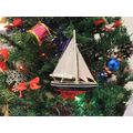 Pack Of 2] Wooden Endeavour Model Sailboat Chri...
