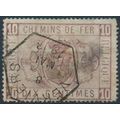 Railway Parcel: 10c - Belgium 1879 - F H - MiNr E1