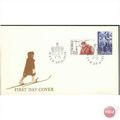Norway FDC 1978 - SG 817-818 - King Olav's 75th...
