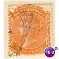 South Australia 1868 - SG177 - 2d orange red - ...