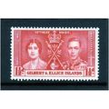 GILBERT AND ELLICE ISLANDS 1937 CORONATION SG 4...