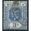 Nigeria 1931 SG23 3d Bright Blue Fine Used . ..