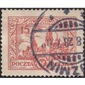 POLAND, Wawel Castle Krakow , orange 1925, 15 Gr