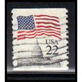 Used 2115a 22c U.S. Flag Fine CNS 3 PA5788