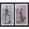 GERMANY 1974 EUROPA SET USED SG1700-1