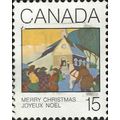 CANADA, CHRISTMAS, Church on Christmas morning,...