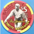 Bally's Grand. $5 Casino Chip. Atlantic City, N...