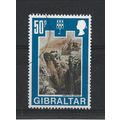 Gibraltar.SG283 50p Europa Pass Gorge.Fine Used...