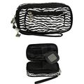 Cosmetic Purse - Zebra Print - Black - BG-Z200BK