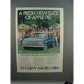1979 Chevrolet Chevy Malibu Classic Sedan Ad - Fresh