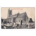 New Buckenham Church Norfolk Postcard