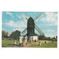 The Mill Windmill Outwood Postcard 1982 Surrey