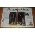1984 McCulloch String Trimmer Ad - No mow problems