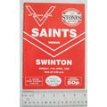 1988 programme St. Helens v. Swinton