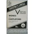 1983 programme Widnes v. Castleford