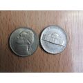 1992p USA 5 Cents Jefferson Nickel Coin