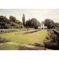 D100797 Gwynedd. Bodnant Garden. Canal Terrace ...