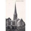 B909 BLOXHAM CHURCH, NEAR BANBURY . PRINTED POS...