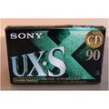 Sony uxs 90 blank chrome audio cassette tape do...