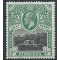 St Helena 1912 SG72 1/2d Black & Green Mounted ...