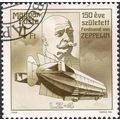 HUNGARY, AIR, Zeppelin LZ-4, sepia 1988, 4Ft
