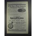 1912 Ingersoll-Trenton Watch Ad - A New Idea