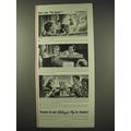 1942 Kellogg's Pep Cereal Ad - How's Your Pep A...