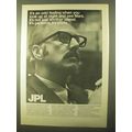 1970 Jet Propulsion Laboratory Ad - Look Up See Mars