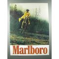 1970 Marlboro Cigarette Ad - Marlboro Man, Cowboy