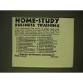 1933 LaSalle Extension University Ad - Home-study business training