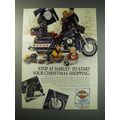 1991 Harley-Davidson Motorcycles and Accessories Ad - Stop at Harley to start