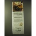 2003 L.L. Bean Ad - Made so well we could charge twice the price.