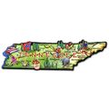 Tennessee The Volunteer State Artwood Jumbo Fri...