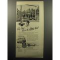 1951 Union Pacific Railroad Ad - Say Dad.. this is the real west