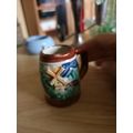 Vintage Mini Ceramic Tankard Windmill Design 5.5cm