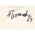 Emil Schumacher German Abstract Artist Hand Sig...