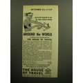 1958 The House of Travel Ad - and to Wat Rajpra...