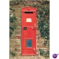 GB Postcard - Post Box - QV 1859 Wall Box Wicka...