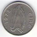 IRLANDE 5 Pence 1978