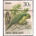 NEW ZEALAND, BIRDS, Kakapo, white 1986, 30c