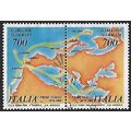 Mi 2103/4: 500th Anniversary of the Discovery o...