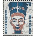 GERMANY, Nefertiti Bust, Berlin, blue 1988, 70p...