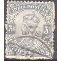 India 1911 - SG 201 - KGV 3p grey - used 3