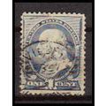 Used 212 1c Benjamin Franklin Barely Clears RA0533