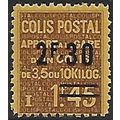 France Pa Mi 123: 2 Fr. 30 on 1 Fr. 45 brown-oc...