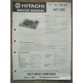 HITACHI HT-101 Original Service Manual