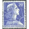 France 1957 - 20f blue - "France" - used 4