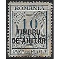 Zp Mi 2 Y: Postal Tax Postage Due: 10 b. blue/g...