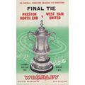 PRESTON NORTH END v WEST HAM UNITED FA CUP FINA...
