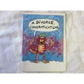 A Divorce, Congratulations Ginger Cat Standard ...